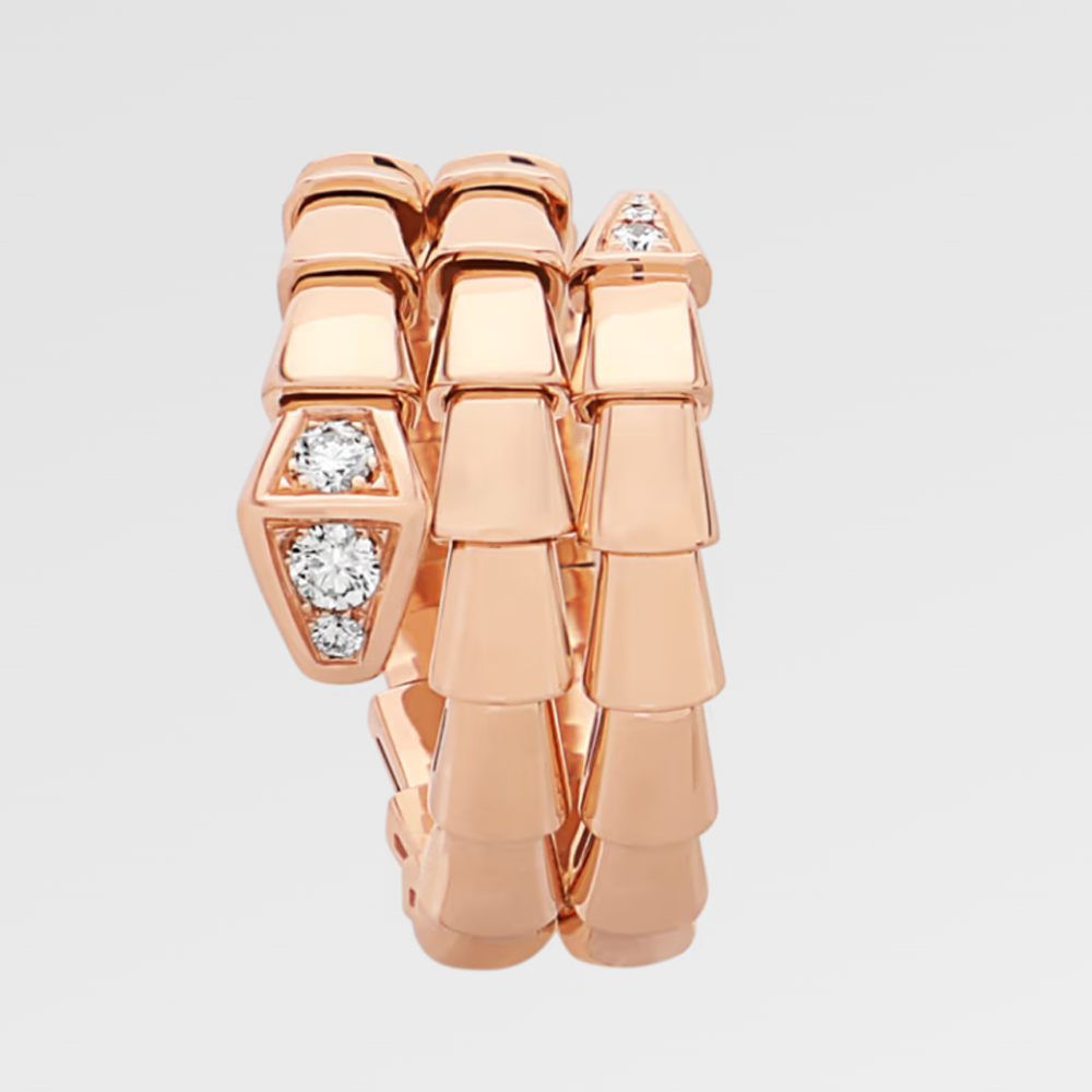 Viper Ring - Roségold