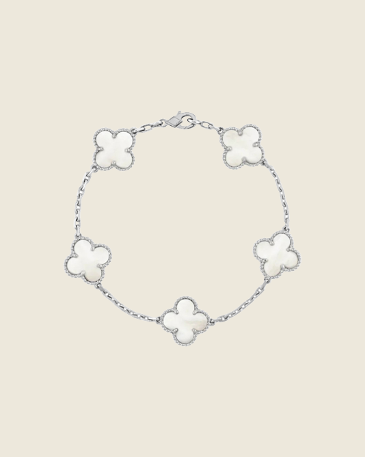 Klee Armband Silber